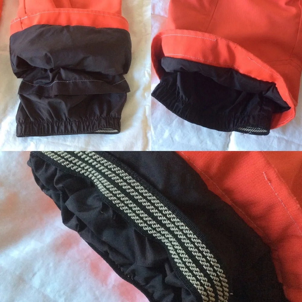 Obermeyer Unisex Twilight Pant Bright Orange Ski Board Snow Pants Junior 14